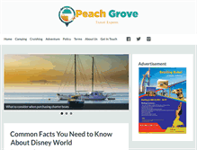 Tablet Screenshot of peachgroveinn.net